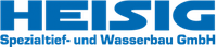 Firmenlogo: Heisig Spezialtief- und Wasserbau GmbH