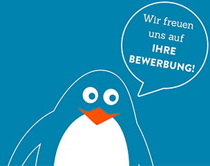 Wir freuen uns auf Ihre Bewerbung