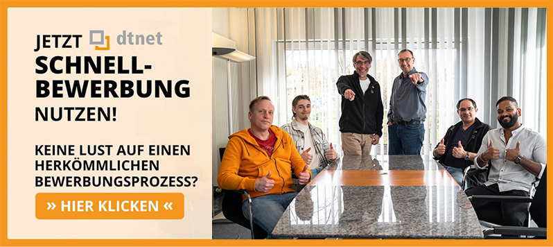 DT Netsolution GmbH - Schnell-bewerbung nutzen