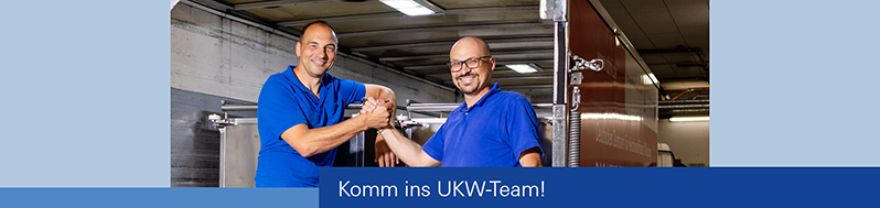 Zwei Kollegen begrüßen sich