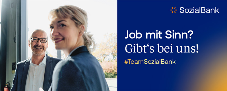 SozialBank AG - Mann und Frau