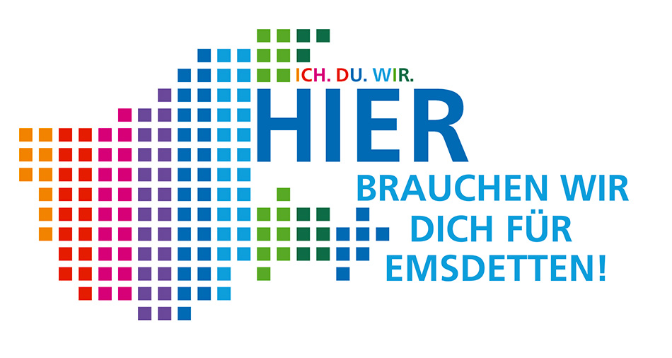 Ich. Du. Wir. Hier BRAUCHEN WIR DICH FÜR EMSDETTEN!