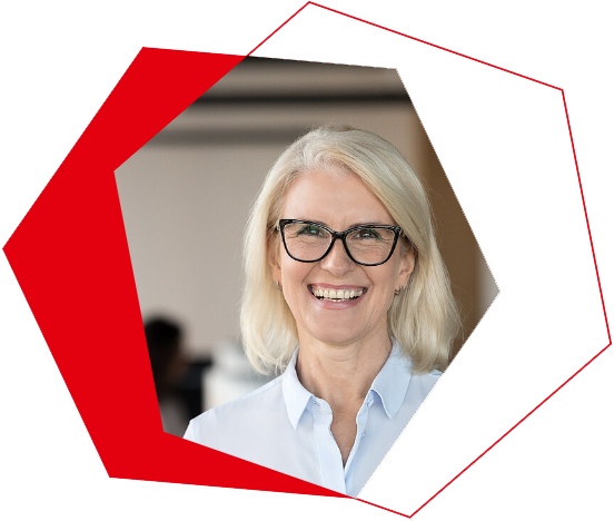 Eine Frau