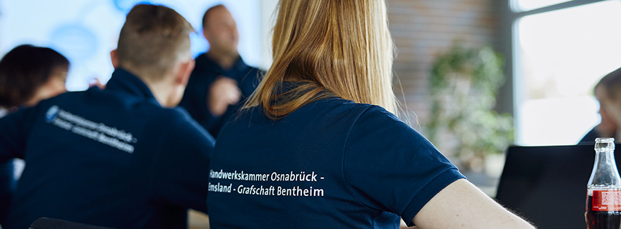Team bei einem Treffen