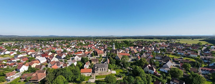 Panorama der Stadt
