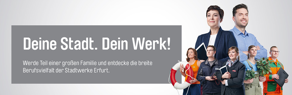Mitarbeiter - Deine Stadt. Dein Werk!