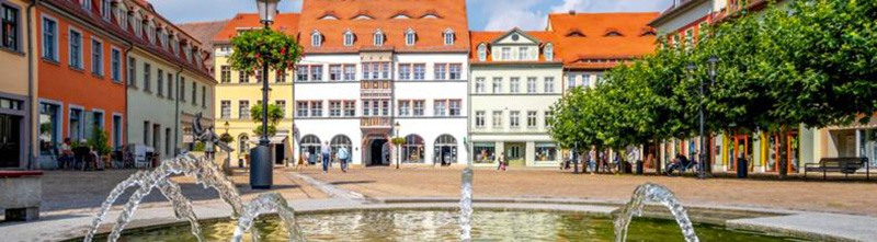 Die schöne Landschaft in Naumburg