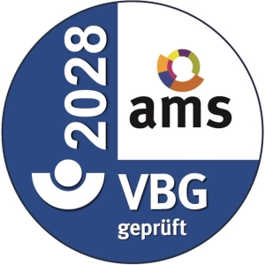 AMS Arbeitsschutz mit System bis 2028 VBG geprüft
