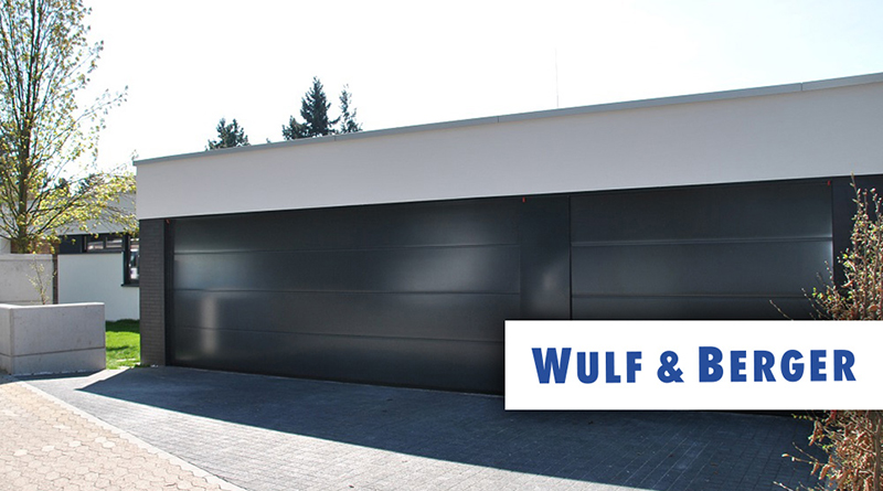 Wulf & Berger GmbH - Anthrazitfarbenes Garagentor