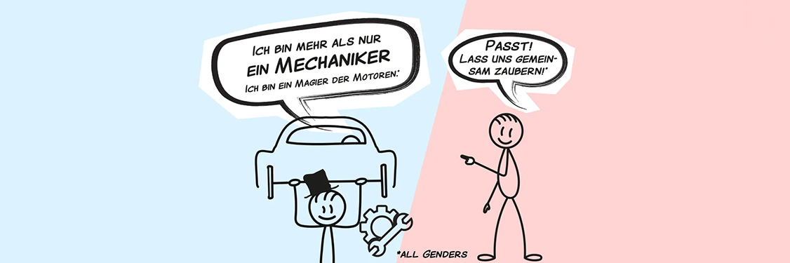 Ich bin mehr als nur ein Mechaniker Ich bin ein Magier der Motoren. Passt! Lass uns gemeinsam zaubern!