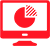 Diagramm auf dem Bildschirm