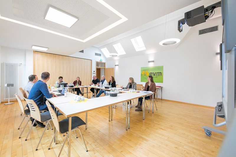 Team bei der Sitzung
