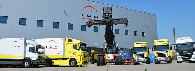 geparkte Lkw