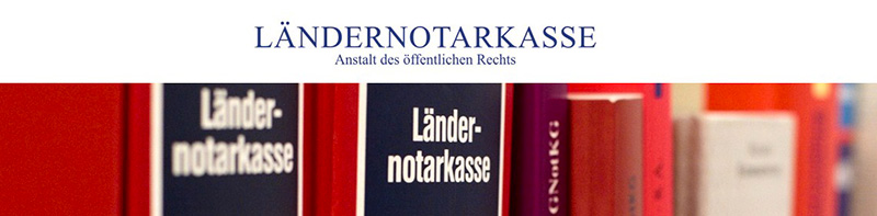 Bücher - Ländernotarkasse A.d.ö.R.