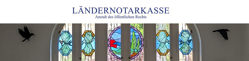 Buntglas - Ländernotarkasse A.d.ö.R.
