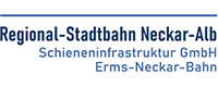 Firmenlogo: Regional-Stadtbahn Neckar-Alb Schieneninfrastruktur GmbH Erms-Neckar-Bahn