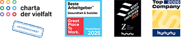 charta der vielfalt - Beste Arbeitgeber Great Place To Work 2025 - kununu - Top 2026 Company kununu