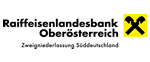 Firmenlogo: Raiffeisenlandesbank Oberösterreich Zweigniederlassung Süddeutschland