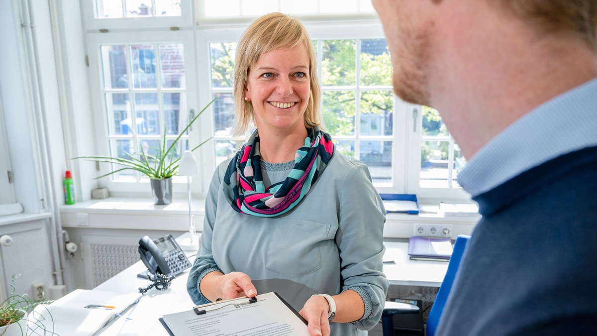 Beratung im Büro