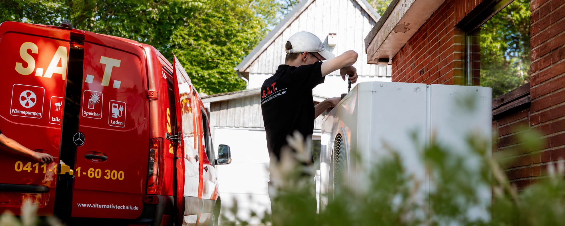 Bild aus der Arbeitswelt von S.A.T. Sonnen- & AlternativTechnik GmbH & Co. KG