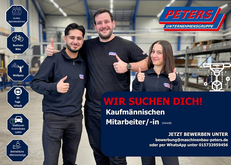 Team - Kaufmännischen Mitarbeiter/-in (m/w/d)