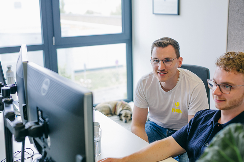 Arbeiten im Büro