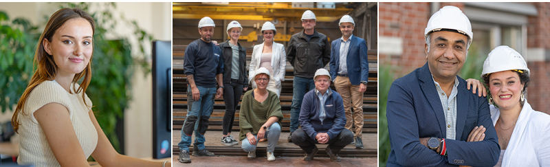 Mitarbeiter der UnionStahl GmbH