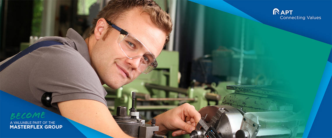 APT Connecting Values Become a valuable part of the Masterflex Group