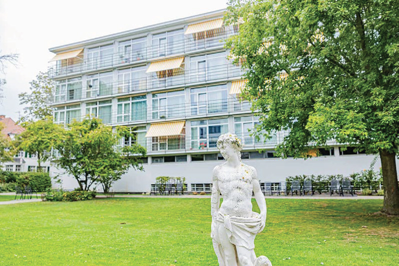 Statue im Park
