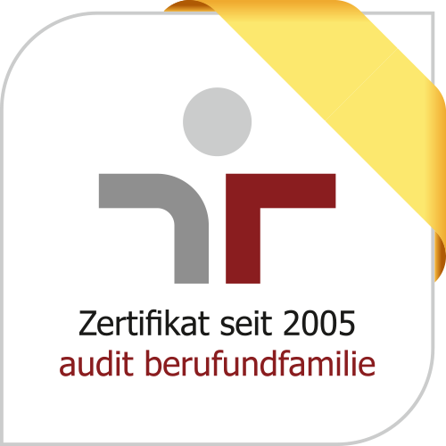 Zertifikat seit 2005 audit berufundfamilie