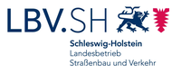 Firmenlogo: Landesbetrieb Straßenbau und Verkehr Schleswig-Holstein