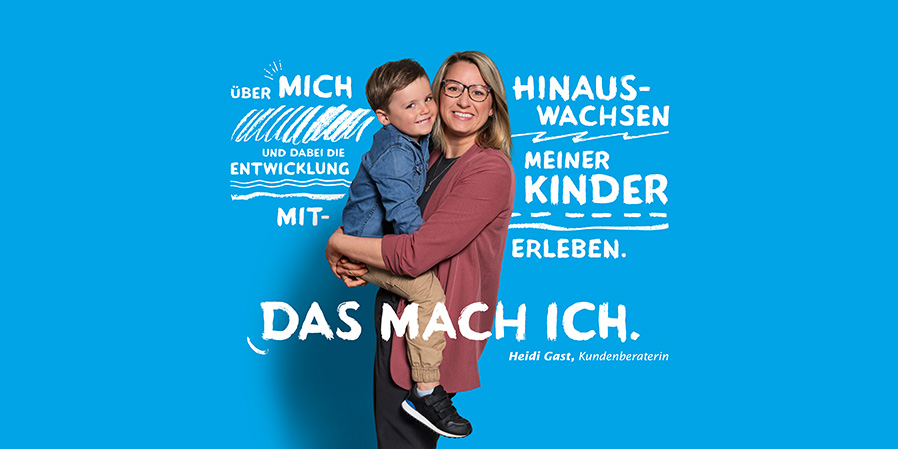 Frau mit einem Jungen - DAS MACH ICH.