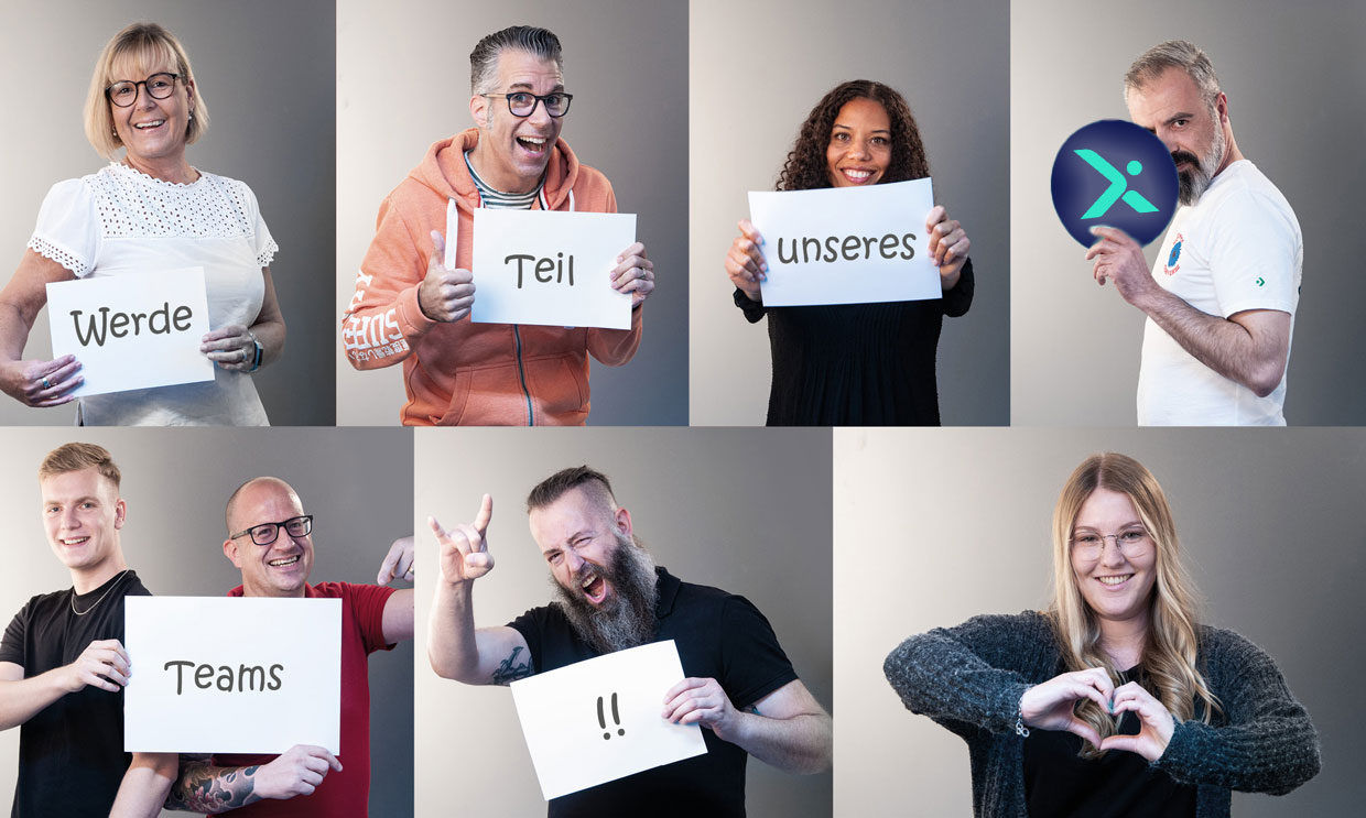 Werde Teil unseres e Teams!