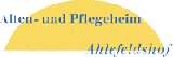 Firmenlogo: Alten- und Pflegeheim Ahlefeldshof GmbH