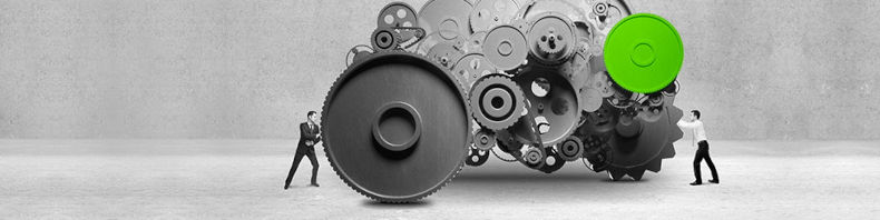 montierter Motor