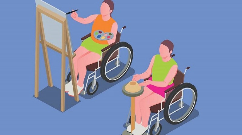 Personen mit Behinderungen