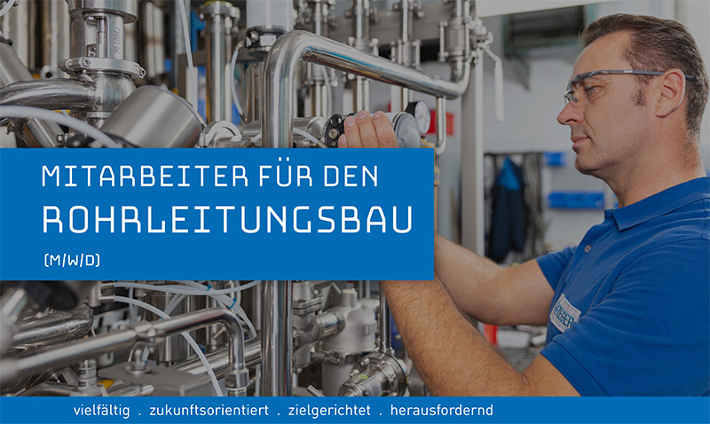 Mitarbeiter - Mitarbeiter für den Rohrleitungsbau (m/w/d)
