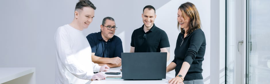 Mitarbeiter im Büro