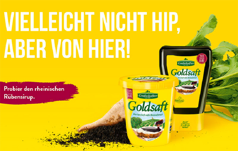 Vielleicht nicht hip, aber von hier!