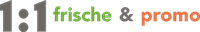 Firmenlogo: 1:1 frische & promo GmbH