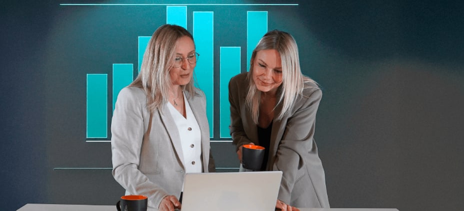 Zwei Geschäftsfrauen