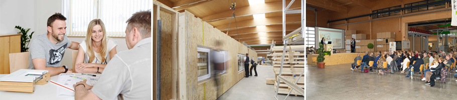 Mitarbeiter der Firma TAGLIEBER HOLZBAU GmbH