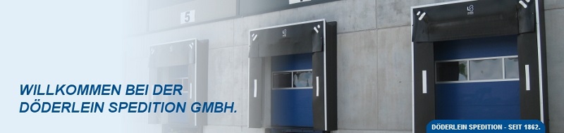 Aufzug der Firma Döderlein Spedition GmbH
