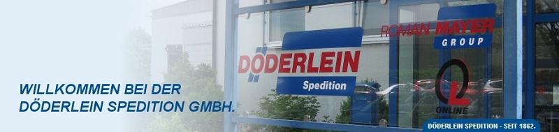 Büro der Firma Döderlein Spedition GmbH